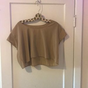 American apparel lightweight crop